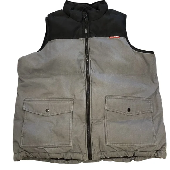 craftsman Jackets Coats Craftsman Canvas Work Wear Vest Mens